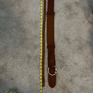 Set of 2 brown belts